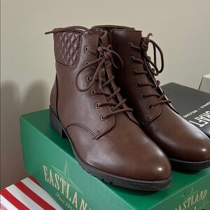 Kim Rogers Women's Brown Ankle Boots